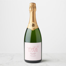 Berusad i Kärlek Champagne Tornado Rosa Sängkammar
