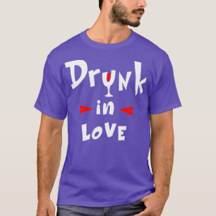 Berusad i kärlek Design för möhippa fint B T Shirt