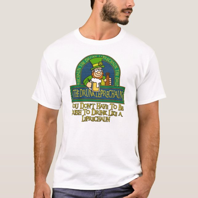 Berusad trollskjorta tee shirt (Framsida)