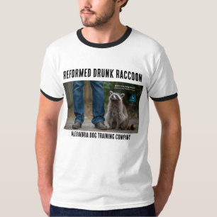Berusad tvättbjörn t shirt