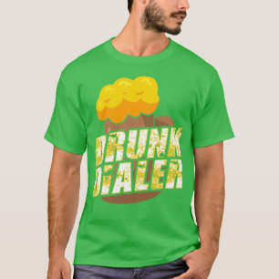 Berusad uppringare Rolig alkohol drickande design T Shirt