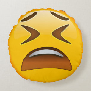 Berusade Emoji Rund Kudde