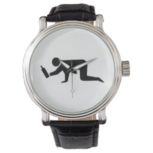 Berusade Människor Armbandsur