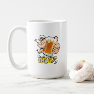 Berusade Sjöman Klassisk Mugg #15