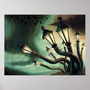 Berusade Streetlamps 2 Poster