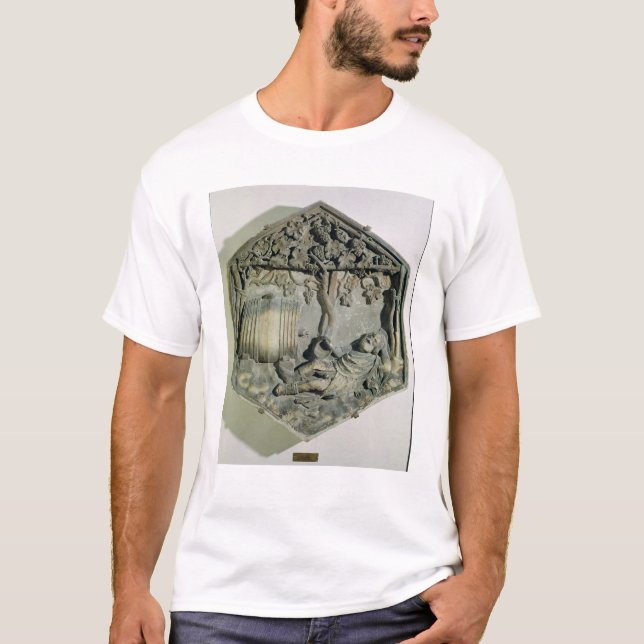 Berusningen av Noah, sexhörnigt dekorativt T-shirt (Framsida)