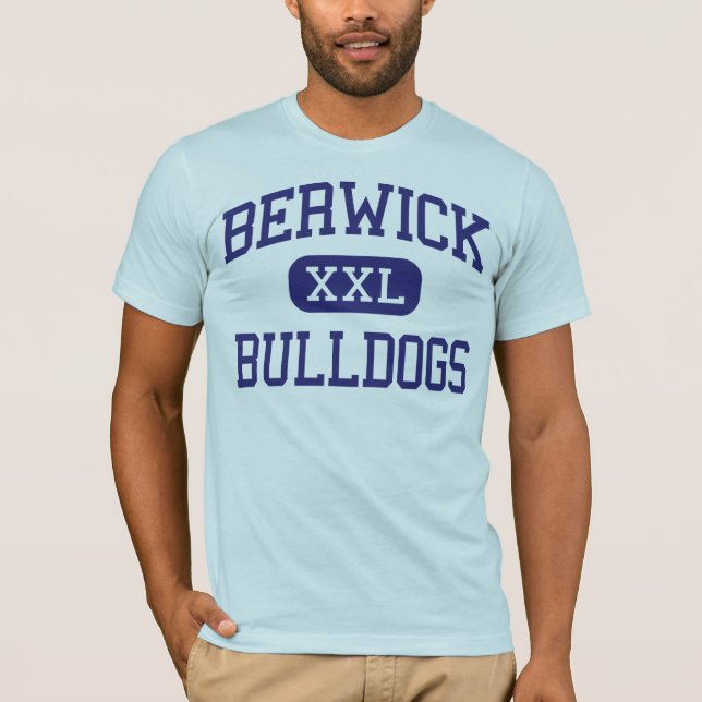 Berwick - bulldoggar - område - Berwick Tee Shirt (Framsida)