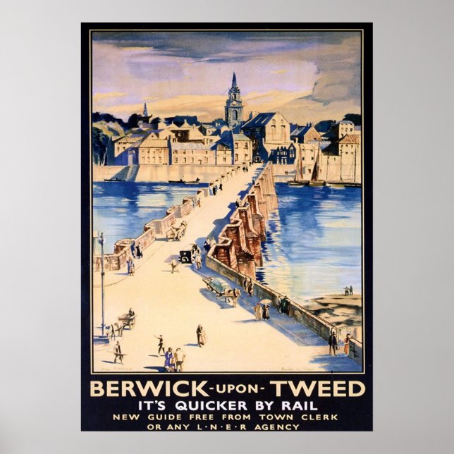 BERWICK UPON TWEED POSTER (Framsidan)