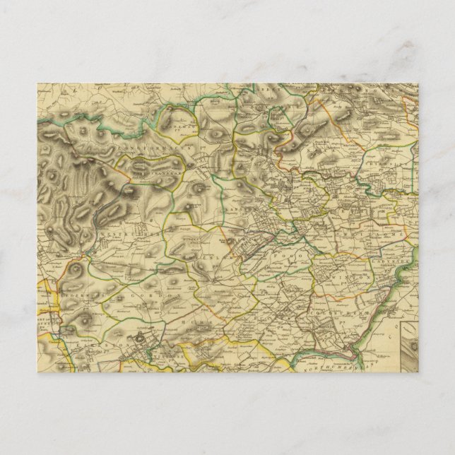 Berwickshire Vykort (Framsida)