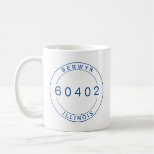 Berwyn, Illinois 60402 Zip Code Mugg