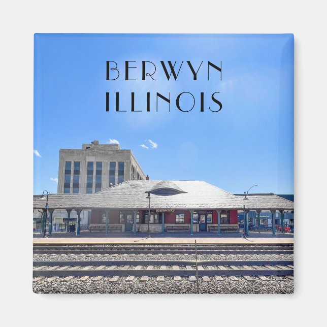 Berwyn Illinois Magnet (Framsidan)