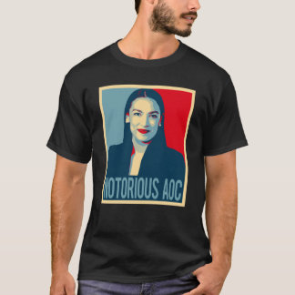 Beryktad AOC Alexandria Ocasio Cortez T Shirt
