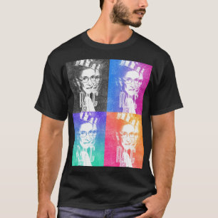 Beryktad högsta domstolenfeminist för RBG Ruth T Shirt