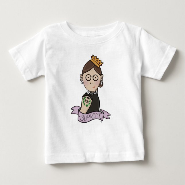 Beryktad RBG, Ruth Bader Ginsburg T Shirt (Framsida)