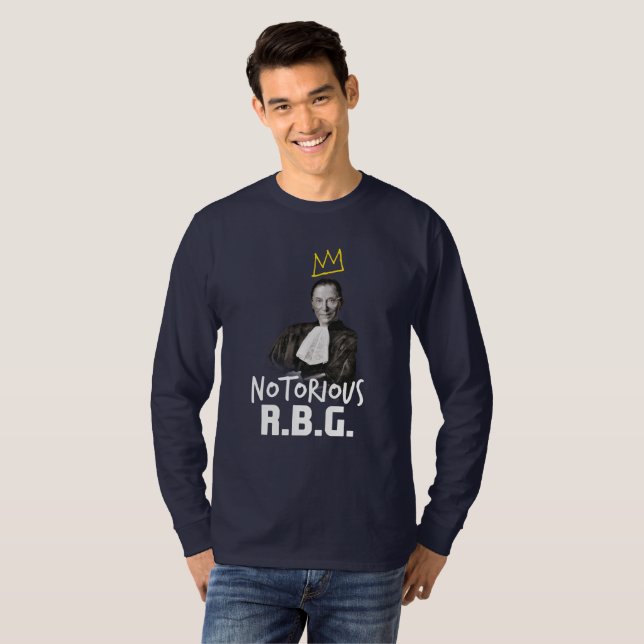 Beryktad skjorta för RBG Ruth Bader Ginsburg Tee (Hel framsida)