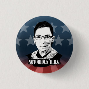 Beryktade R.B.G. - Ruth Bader Ginsburg Knapp