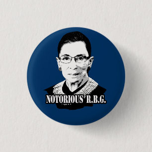 Beryktade R.B.G. - Ruth Bader Ginsburg Knapp