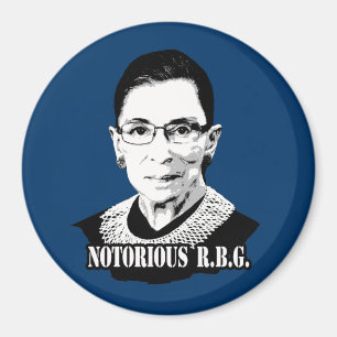 Beryktade R.B.G. - Ruth Bader Ginsburg Magnet