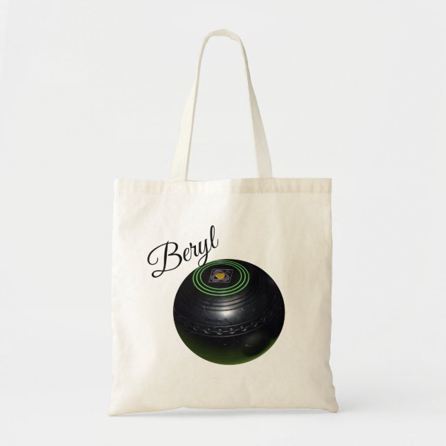 Beryls, Gräsmatta Bowls Tote Shopping bag Tygkasse (Framsidan)