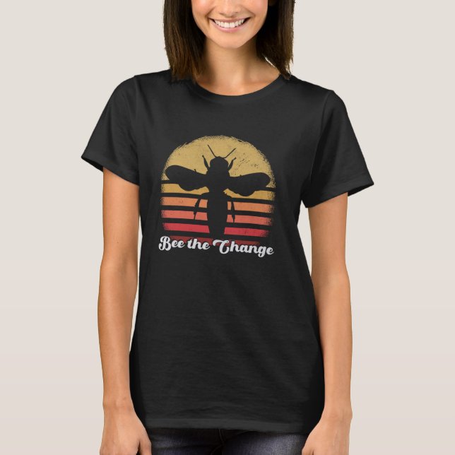 Bes den ändrade motivationella bikonsten t shirt (Framsida)