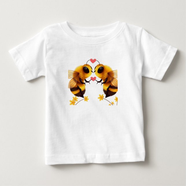 BES I KÄRLEK-Baby Bra Jersey T-Shirt (Framsida)