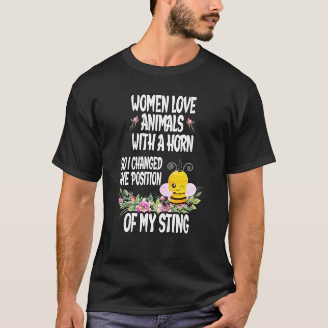 Bes Idea for Women Biodlingsbieper Gag Cute T Shirt (Framsida)