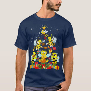 Bes Julgran Bee Älskare Funny T Shirt