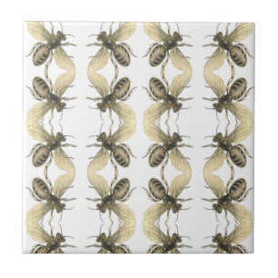 Bes Rand Brown Guld Keramiska plattor Kakelplatta