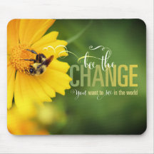 Bes the Change Mousepad
