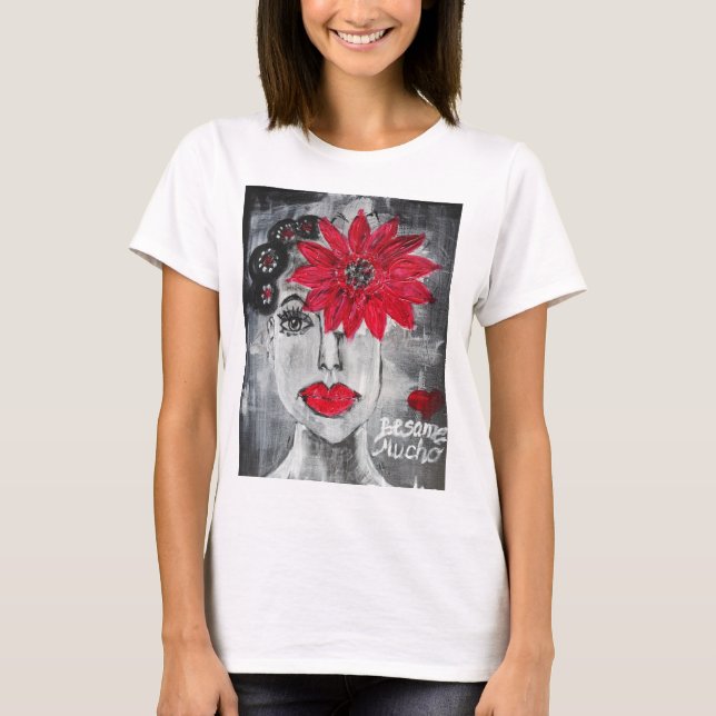 Besame mucho tee shirt (Framsida)