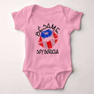 Besame Soy Boricua kysser mig I-förmiddagen Puert T-shirt