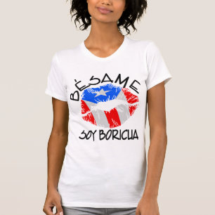 Besame Soy Boricua kysser mig I-förmiddagen Puert Tee