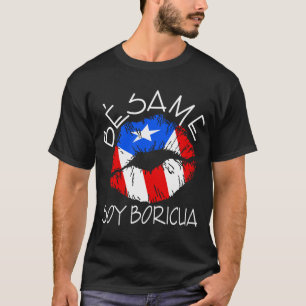 Besame Soy Boricua kysser mig I-förmiddagen Puert Tröja