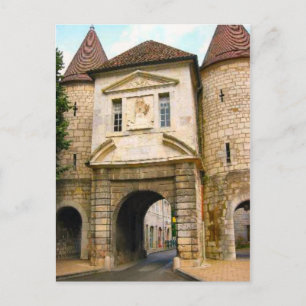 Besançon ,Gammal ort Gateway Vykort