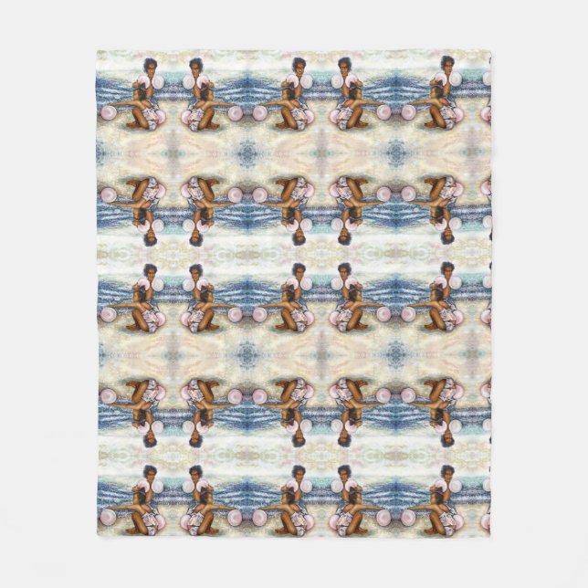 Besatt av att erövra det omöjliga fleecefilt (Framsidan)