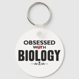 Besatt biologi nyckelring