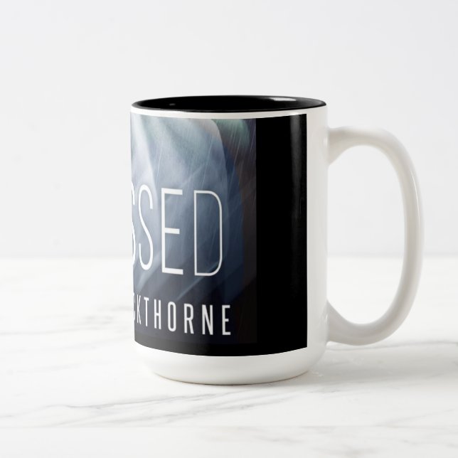 Besatt - enkelt besatt 15 uns. Mugg! Två-Tonad Mugg (Höger)