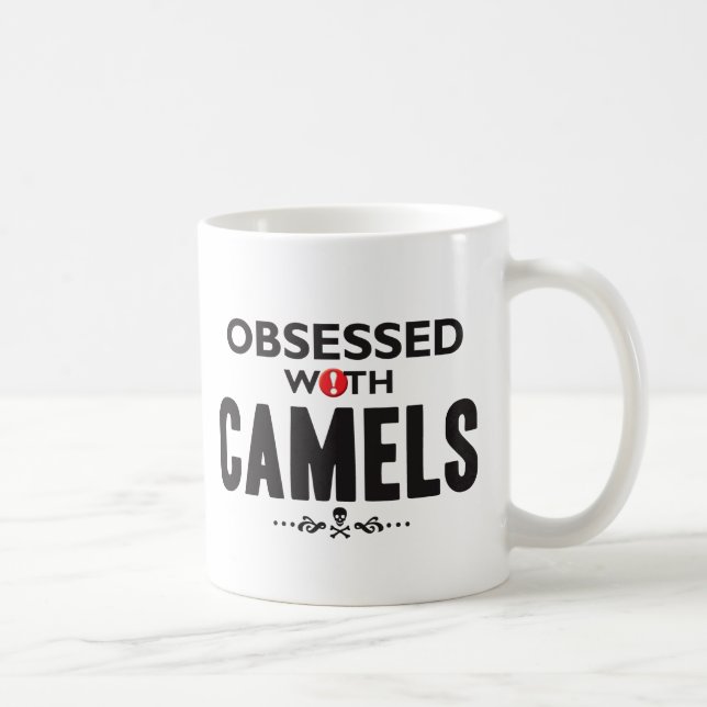 Besatt kamel kaffemugg (Höger)