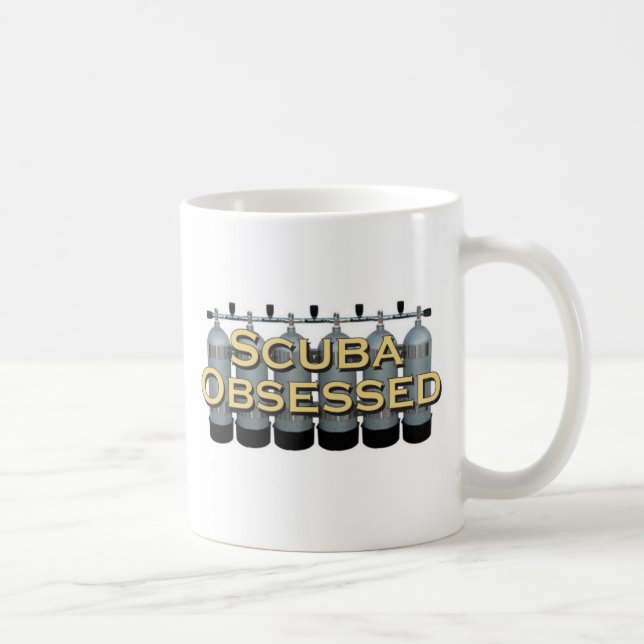 Besatt klassikermugg för Scuba Kaffemugg (Höger)
