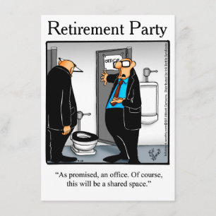 Besättade inbjudningar till Humor i Pension Party