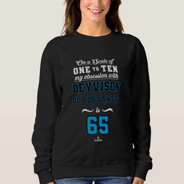 Besatthet Deyvison De Los Santos 65 Miami MLBPA T Shirt (Framsida)
