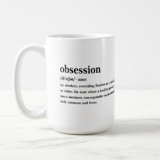 Besatthet Ordboksdefinition Estetik Kaffemugg