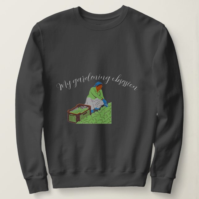  besatthet t shirt (Design framsida)
