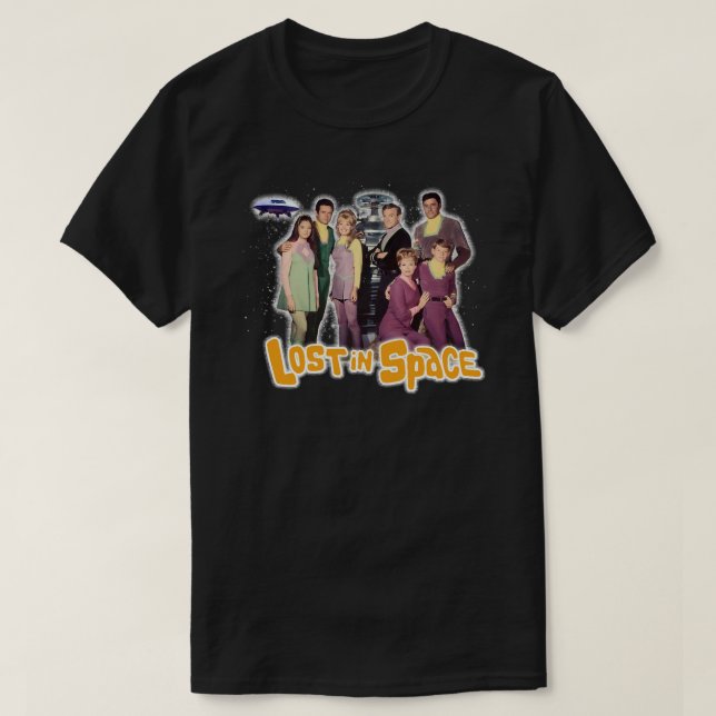 Besättning av Jupiter 2-Borttappaden i Space-tribu T Shirt (Design framsida)