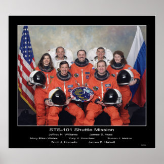 Besättning av Uppdrag STS-101 - 2000 Poster
