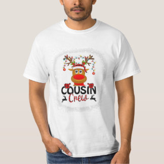 Besättning julrener Santa T Shirt