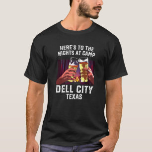 Besättningar till natten på Camp Dell City Camping T Shirt