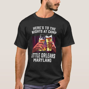 Besättningar till natten på Camp Little Orleans Ca T Shirt