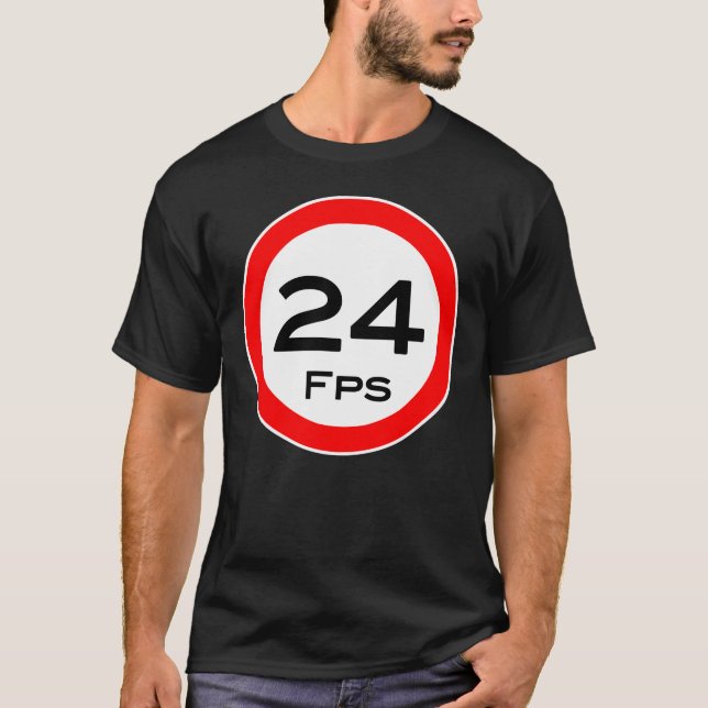 Besättningen för T-SKJORTAkameran "24 Fps" beklär Tröja (Framsida)