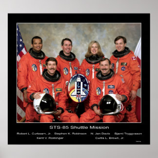 Besättningen på SM-85 Shuttle Uppdrag... Poster